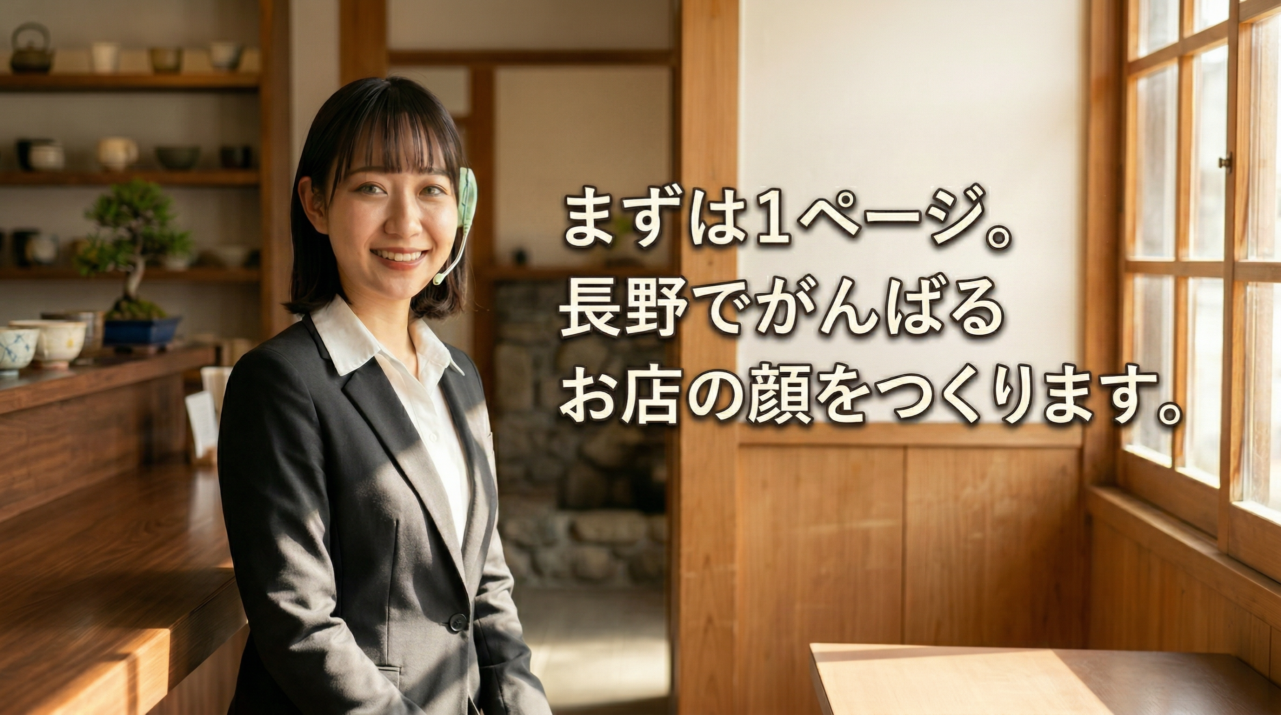 長野のお店紹介ページ制作